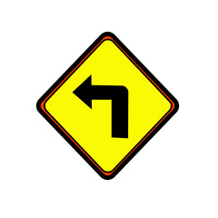Traffic sign symbol illustration 