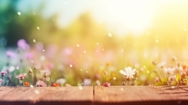 Beautiful flowers with blur background. Blurred Summer Background Free Space 