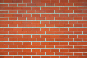 Texture - brick wall background. New red brick wall texture background