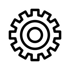 Setting Icon Vector Symbol Design Illustration
