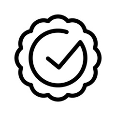 Guarantee Icon Vector Symbol Design Illustration