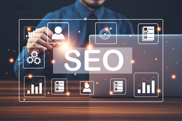 SEO for Business analysis SEO Search Engine Optimization Marketing Ranking Traffic Website Internet...