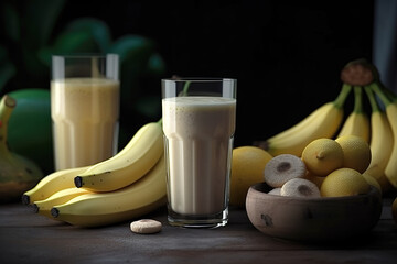 Fresh fruits and freshly squeezed juice from milk tea shops