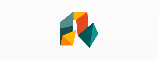 Abstract line and triangle background. Creative geometric abstract backdrop. Business template for wallpaper, banner, background or landing