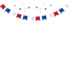 happy memorial day usa decoration