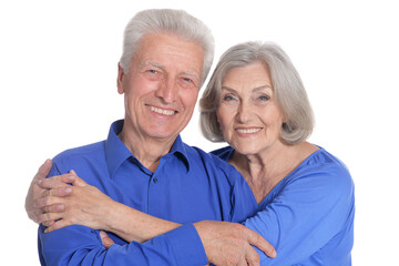 Portrait of happy senior couple