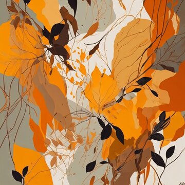 autumn leaves background