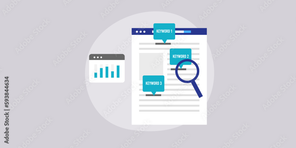 Poster seo keyword content optimization, using keyword on website and blog page, increase ranking for searc