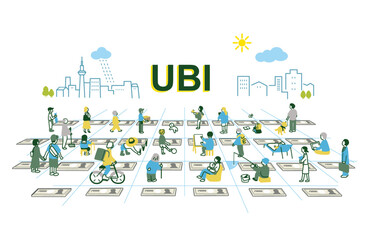 ベーシックインカムのイメージ