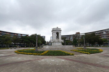 Fototapeta na wymiar Plaza España, Guatemala zona 9