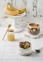 granola baked with greek yogurt