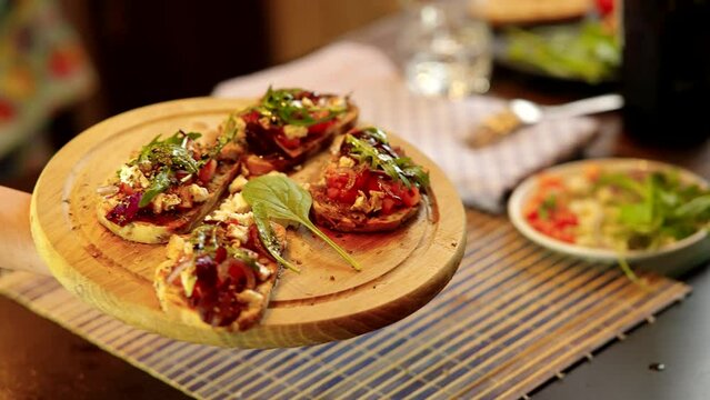 starters on starter . mediterranean food spanish tapas	