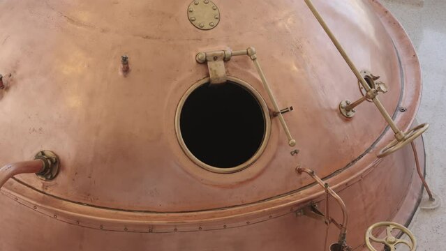 Mash Tun and Lauter Hole