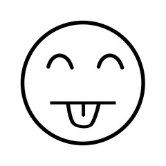 Face emoji vector illustration 