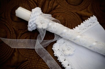 Świeca do chrztu © Dariusz