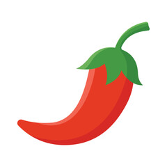 chilli pepper icon vector design template in white background