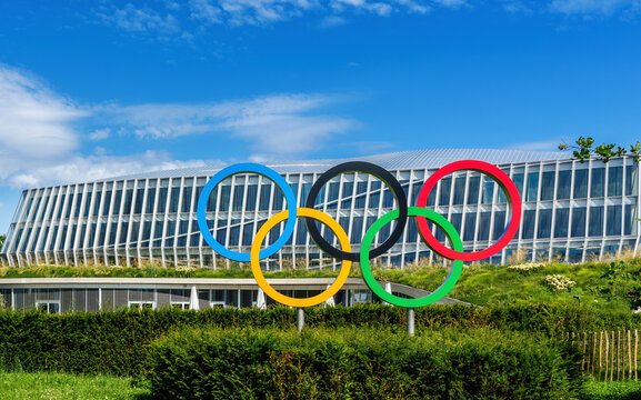 Current International Olympic Committee building headquarters in Lausanne, Switzerland - IOC