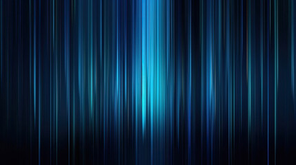 Abstract vertical blue background with lines illustration with Generative AI Technology