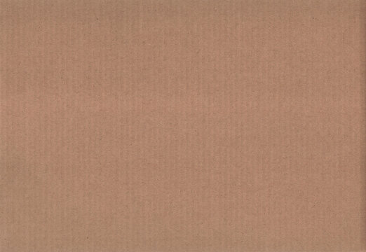 photo of a sheet of brown cardboard with high resolution