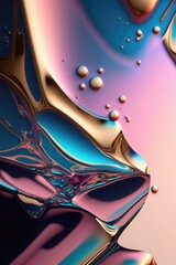 Abstract metallic surface background, made with generative ai