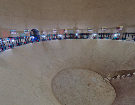 View of an interior of a Yakhchal (ice house) in Meybod, Iran
