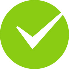 Green checkmark tick in png. Correct tick symbol. Round checkmark tick in png. Correct sign icon....