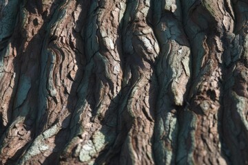 Fototapeta na wymiar A tree close-up texture. Generative AI.