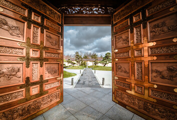 ancient asian japanese temple gates buddhism religion architecture sights and culture meditation