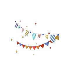 3d celebration icon illustration