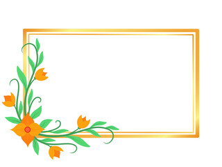 Frame Flower Background