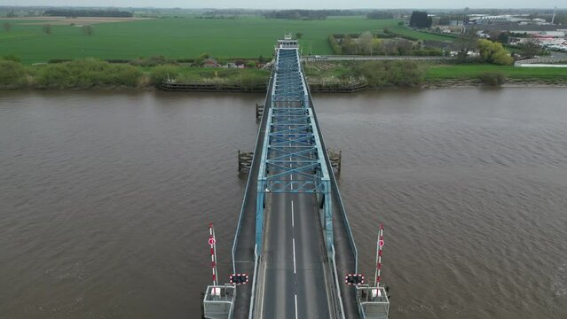 Boothferry Bridge, A614 road bridge crossing over the River Ouse