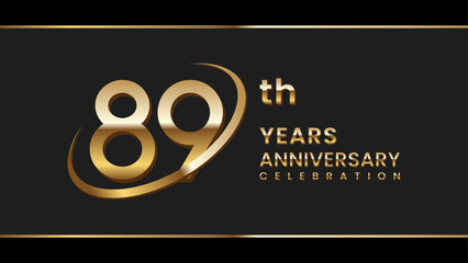 89th anniversary logo
