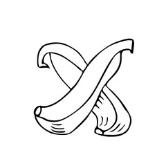 Obraz premium Banana icon