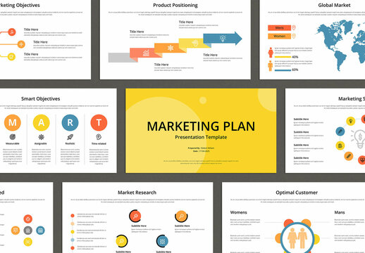 Marketing Plan Presentation Template