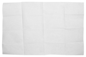 White folded paper texture