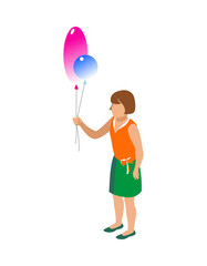 Girl With Balloon