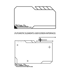 frames technology futuristic interface streaming overlay, clipart image with white background, graphic resources for designers. PNG
