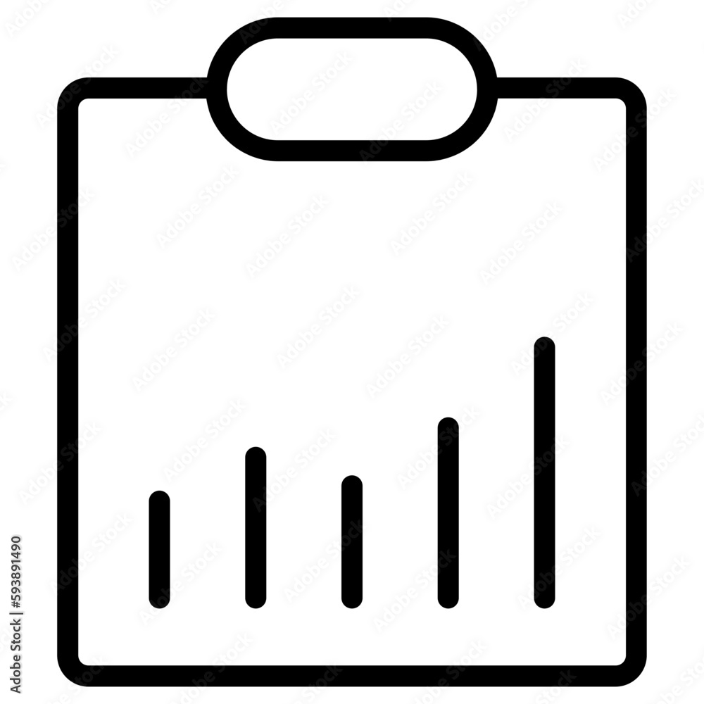 Sticker graphic data icon