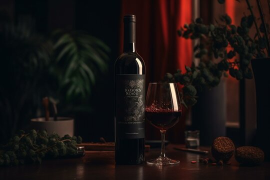 Red Wine. Generative AI
