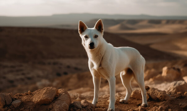 Brown Canaan Dog