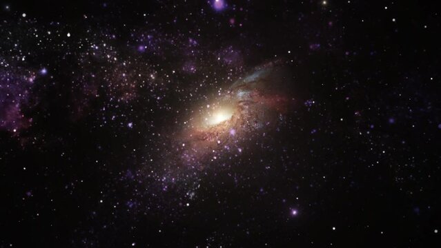 The center of most galaxies in the universe.