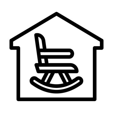 Retirement Home Icon Design