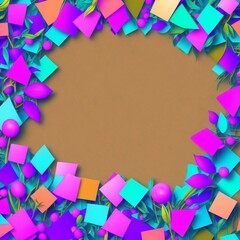 Background for the text in bright colors with a gradient