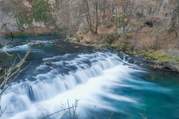 Beautiful River Una in Croatia
