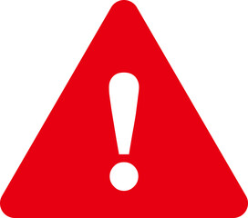 Attention sign icon. Warning icon.
