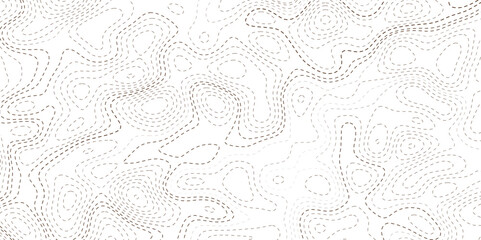 contour pattern with lines dots style