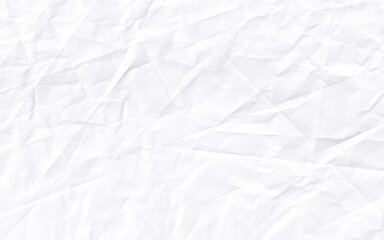 Obraz premium Background with a texture of the white crumpled paper. Crushed white paper texture as background