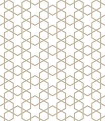 A seamless pattern with geometric shapes
