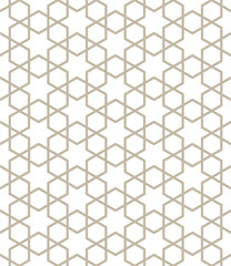 A seamless pattern with geometric shapes