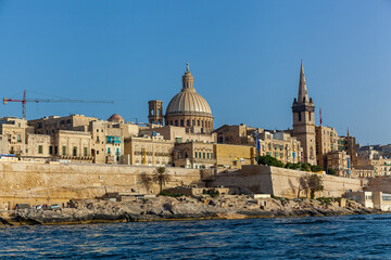 Fototapeta na wymiar Beautiful architecture of the island of Malta